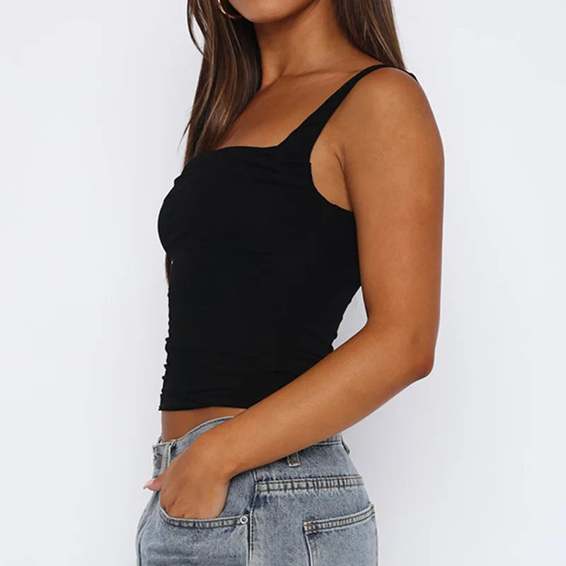 Slim Backless Camisole – Chic Summer Vibe